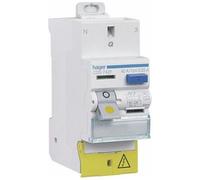 Hager Interrupteur différentiel 63 A 30 mA 2 pôles Type AC Auto/Vis