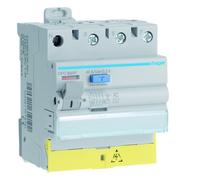 Interrupteur différentiel 3P+N 40A 300mA type AC à bornes décalées 50/60HZ - HAGER CFC841F
