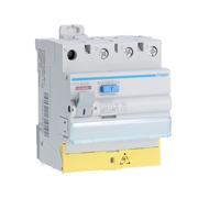 Interrupteur différentiel 3P+N 40A 300mA type AC à bornes decalees - HAGER CFC840F