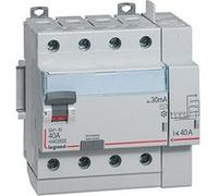 Inter diff DX³ID visauto 4P 400V 40A typeAC 30mA départ haut 5M