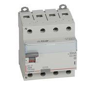 Legrand Interrupteur différentiel 4P 400 V~ 25 A type F 30 mA – 4 modules