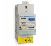 HAGER Interrupteur différentiel 63A 30mA type AC auto 230V - CDC764F