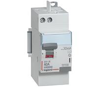 Legrand Interrupteur différentiel DX3-ID 2P 40A 30mA AC – 2 modules (411632)
