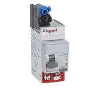 Interrupteur différentiel bipolaire à bornes à vis courbe AC Legrand DX3 63A 30mA