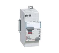 Interrupteur différentiel bipolaire à bornes à vis et bornes automatiques courbe A Legrand DX3 40A 30mA