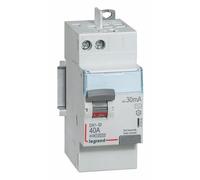 Interrupteur différentiel 2P 230V~ 25A type AC 30mA - 2 modules