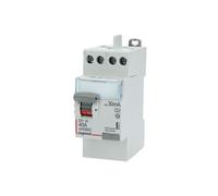 Legrand Interrupteur différentiel DX³-ID 2P 230V 40A Type A 30 mA arrivée et départ haut à vis