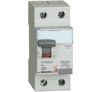 Interrupteur Différentiel De Sécurité Pur AC 2P Modules Bticino GC723AC25 BTDIN