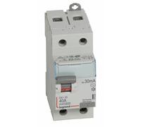 Interrupteur différentiel DX³-ID 2P 230 V 40 A type AC 30 mA LEGRAND 411505