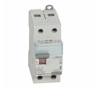 Interrupteur différentiel DX³-ID 2P 230 V 63 A type AC 30 mA LEGRAND 411506