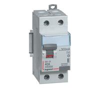 Interrupteur différentiel DX³-ID 2P 230V 40A type AC 300mA - LEGRAND - 411525