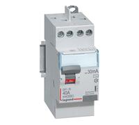 Interrupteur différentiel DX³-ID haut/haut vis - 2P 230V~ 40A typeAC 30mA -2 mod