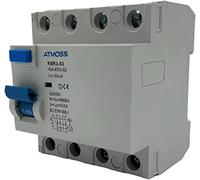 Interrupteur Différentiel FI Type A | Super Immunisé SI | 30 mA, 4P, 40 A, TYPE A 6kA | 230V AC 50HZ | 72mm X 66mm X 83mm | 30MA | RASMACOR