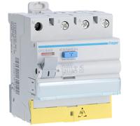 Hager Interrupteur différentiel CFC840F 3P+N 40A 300mA Type AC bornes décalées