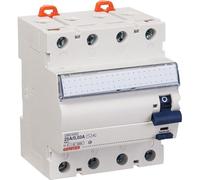 Interrupteur Différentiel ID 4P, 63A, Ac/0.03, 4m N.Gauche