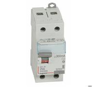 Interrupteur différentiel - LEGRAND - DX³-ID 2P 230V 25A - 300mA - Indication visuelle - Rail DIN