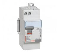 interrupteur différentiel legrand dx3 25a 30ma 2 poles type a - vis / auto