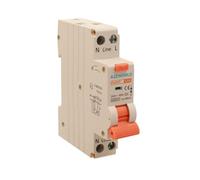 Interrupteur différentiel magnétothermique 1 module type A, 16 A C16, RCBO Slim 1P+N 6 kA 30 mA 220 V, courbe C, série PL8 HT professionnelle