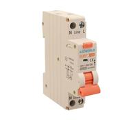 Interrupteur différentiel magnétothermique 10 mA pour zones humides, 16 A C16, RCBO Type A Courbe C, 1 module DIN, 1P+N 6 kA 220 V, série PL8 HT professionnelle