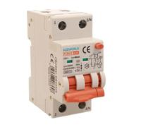 Interrupteur différentiel magnétothermique type A 25A C25, bipolaire 2P vrai (NO 1P+N), courbe C 6kA 30mA, double levier avec diagnostic visuel, 2 modules DIN, série PL8M2