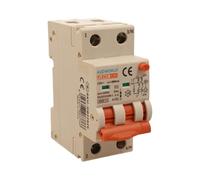 Interrupteur différentiel magnétothermique type A 300mA 25A C25, bipolaire 2P (NO 1P+N), courbe C 6kA, double levier avec diagnostic visuel, 2 modules DIN, série PL8M2