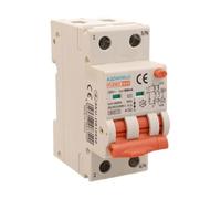 Interrupteur différentiel magnétothermique type A 300mA 40A B40, bipolaire 2P réel (NO 1P+N), courbe B 6kA, double levier avec diagnostic visuel, 2 modules DIN, série PL8M2