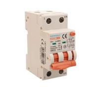Interrupteur différentiel magnétothermique type A 32 A C32, bipolaire 2P vrai (NO 1P+N), courbe C 6 kA 30 mA, double levier avec diagnostic visuel, 2 modules DIN, série PL8M2