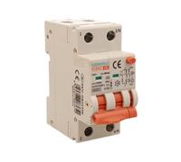 Interrupteur différentiel magnétothermique type A 6A C6, bipolaire 2P vrai (NO 1P+N), courbe C 6 kA 30 mA, double levier avec diagnostic visuel, 2 modules DIN, série PL8M2