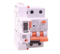 Interrupteur Différentiel Magnétothermique Type B Réarmement Automatique C16A, RCBO Sauvage de vie Courbe C Réarmable, 1P+N 6kA 30mA 0.03A, 3 modules DIN, 3 tentatives (10s/60s/300s)