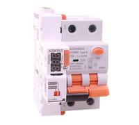 Interrupteur Différentiel Magnétothermique Type B Réarmement Automatique C32A, RCBO Sauvage de vie Courbe C Réarmable, 1P+N 6kA 30mA 0.03A, 3 modules DIN, 3 tentatives (10s/60s/300s)
