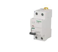 Schneider Disjoncteur à courant résiduel A9R44263 IID 2P 63 A 300 mAh AC Blanc