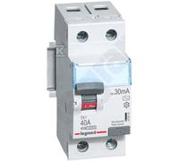 Interrupteur différentiel P302 2P 40A 30MA type AC TX3 411510