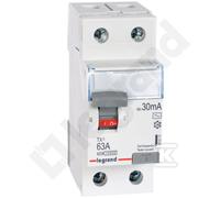 Interrupteur différentiel P302 2P 63A 30mA type AC TX3 411511
