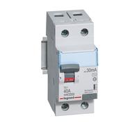 Legrand Interrupteur différentiel 411510 TX3 FI – 40 A 30 mA (AC) – Intérieur Rectangulaire