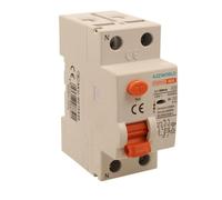 Interrupteur différentiel pur 2P 2 pôles 6 kA 300 mA 220 V, occupe 2 modules DIN, RCCB 2P 300 mA C40 40 A