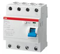 ABB 2CSF204101R3400 F204A-40/0,3 Interrupteur différentiel à courant résiduel A 4 pôles 40 A 0.3 A 230 V G