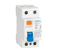 CHINT Interrupteur différentiel pur 263717 2P 25A 30mA Type F 10kA