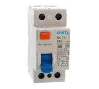 Interrupteur Différentiel Pur Chint 2P 25A 30mA 10kA Type F - 263717