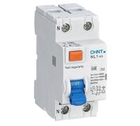 Interrupteur Différentiel Pur CHINT NL1-63 40A 2P 30mA Type AC 2 Modules 200213