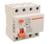 Interrupteur différentiel pur, sauveteur triphasé type A 100A, RCCB 3P+N 10kA 30mA 380V, 4 modules DIN, série PR8HM électromagnétique, certifié IEC61008-1