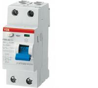 Interrupteur Différentiel Pur Type A In 25A Idn 30mA - ABB F202A25/003