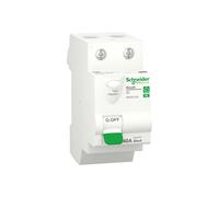 Schneider Electric - Resi9 XE - interrupteur différentiel - 2P - 40A - 30mA - Type AC - embrochable - R9ERC240