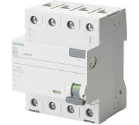 Interrupteur différentiel Siemens 5SV3344-6 4 pôles 40 A 0.03 A 400 V 1 pc(s)