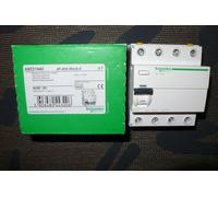 INTERRUPTEUR DIFFERENTIEL TETRA. 40A 30mA TYPE A, SCHNEIDER ELECTRIC TRIPHASE +N
