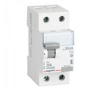 Interrupteur Différentiel TX³ Industriel 2P-30mA 10kA Class AC 25-40A LEGRAND 4