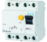 Interrupteur différentiel type F/S 10kA 40A/4pôles/100mA Eaton FRCMM-40/4/01-S/F