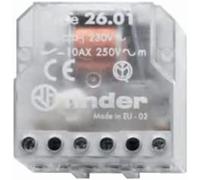 Interrupteur d'impulsion Finder 26.01.8.230.0000 montage encastré, 230 V AC, ...
