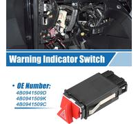 Interrupteur D'Indicateur D'Avertissement No.4B0941509D Bouton De Voyant D'Avertissement pour Audi