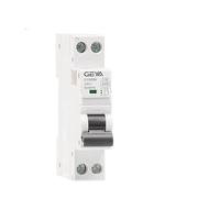 Interrupteur Disjoncteur Miniature 1P + N MCB 6A 10A 16A 20A 25A 32A 40A 220V AC Disjoncteur 6KA C Courbe B(B Curve,6A)