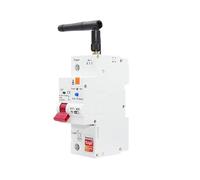 Interrupteur Disjoncteur Miniature Compteur D'énergie Intelligent Avec Télécommande Wi-Fi Et RS485 AC230 V/400 V, KWh, Moniteur De Tension Courant(4P)